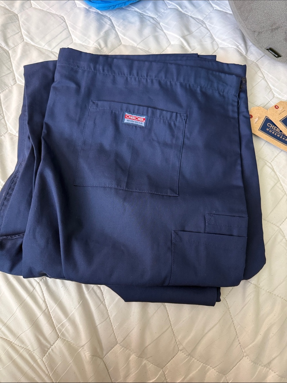 2 pairs Men’s Navy scrub pants